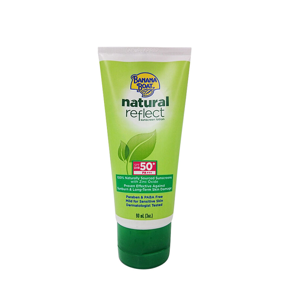 海外直邮美国BananaBoat/香蕉船美国运动型防晒隔离乳霜SPF50天然矿物90ml