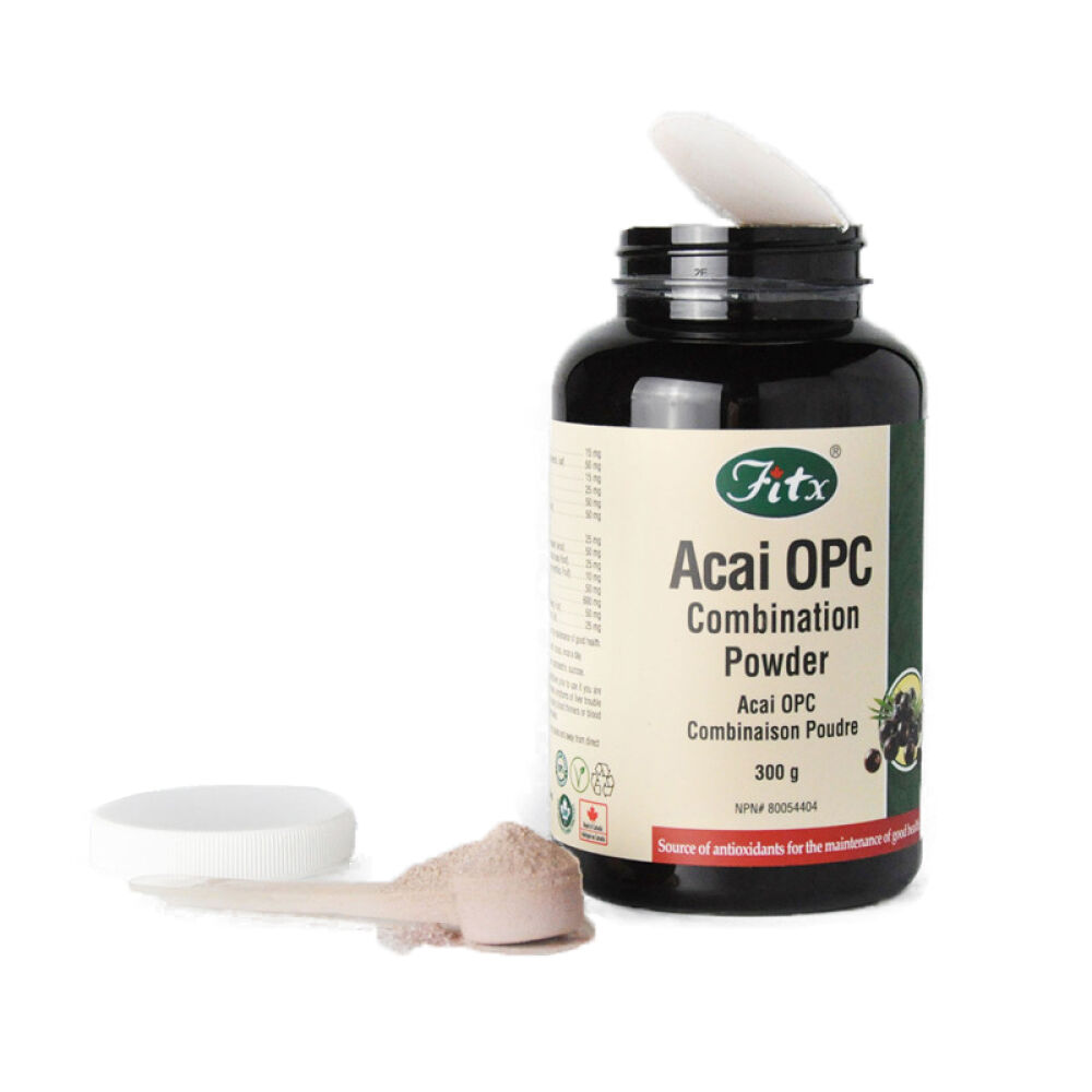 【全球购】加拿大Fitx菲特福康巴西莓素食代餐粉300g减肥酵素纤体非减肥药