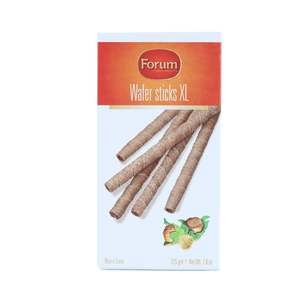 比利时进口饼干Forum榛子忌廉脆华夫225g