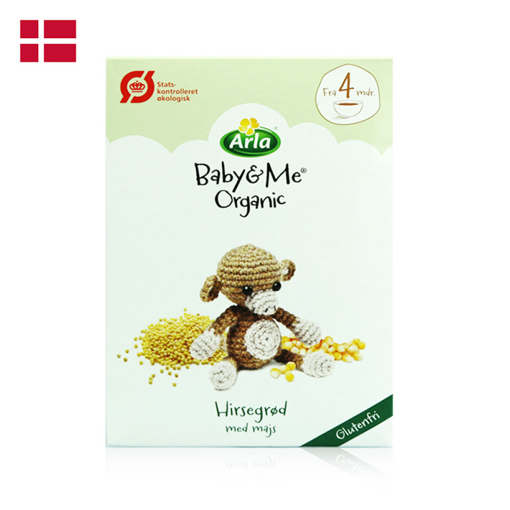 【全球购】丹麦Arla阿拉米粉婴儿辅食4、6、8个宝宝食物菠菜豌豆2盒