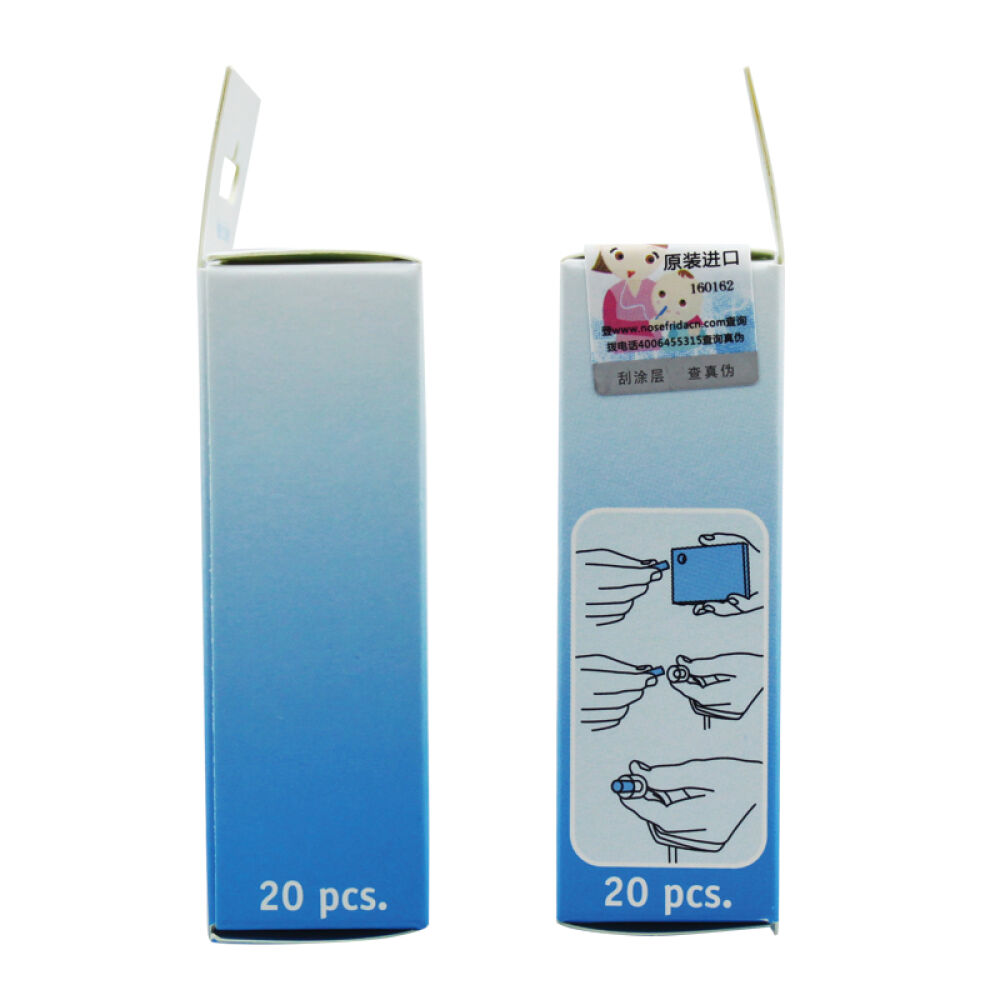 美国nosefrida口吸式吸鼻器婴幼儿新生儿童宝宝吸鼻屎鼻塞器替换过滤海棉20个