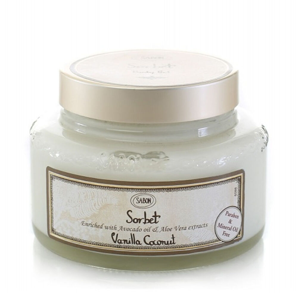【香港直邮】SABON冰糕身体啫喱200ml香草椰子
