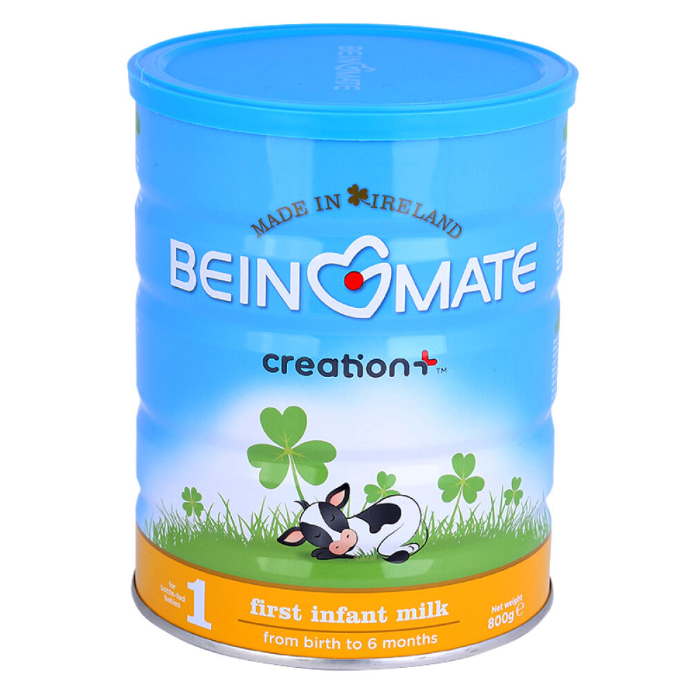 自营贝因美BEINGMATE可睿心婴儿奶粉1段(0-6月)800g爱尔兰原装进口