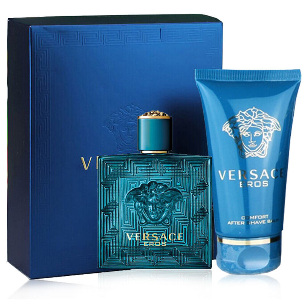 【意大利进口】Versace范思哲香水套装男士女士套装爱神香水5ML+身体乳25ML+沐浴露25ML