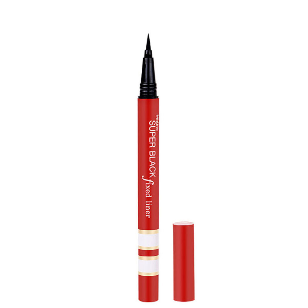 泰国Mistine3d眉笔系列防水不晕染速干持久细眼线液笔红管眼线笔6115