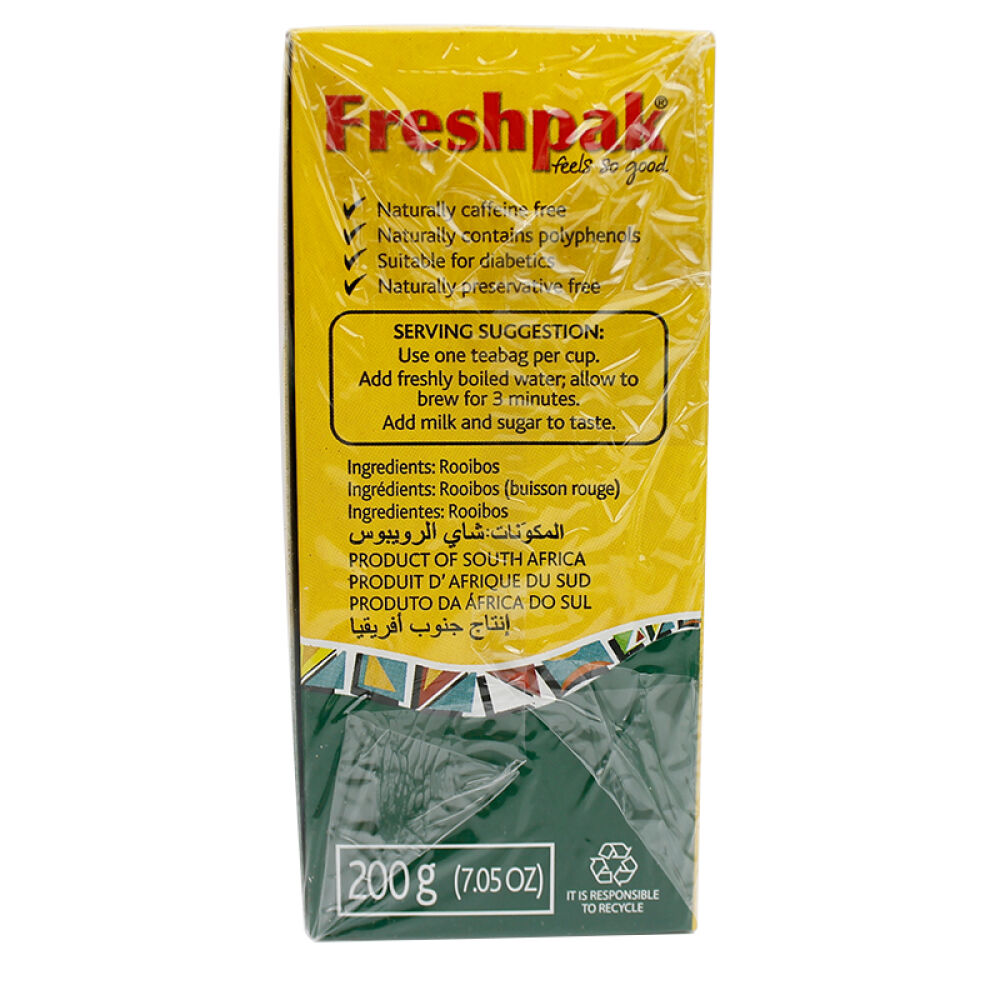 南非博士茶Rooibostea/有机路易波士茶Freshpak80包200g
