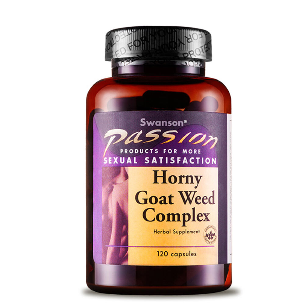 美国进口SWANSON斯旺森淫羊藿胶囊男性保健玛卡蒺藜皂甙延时持久3瓶装