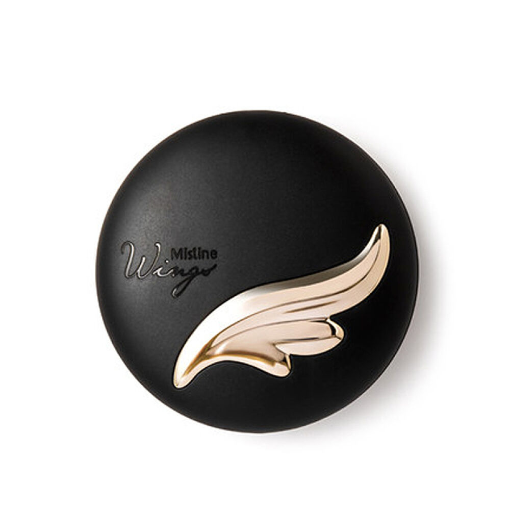 泰国Mistine粉饼底妆3d眉笔系列Wings羽翼粉饼遮瑕干粉S1象牙白0120