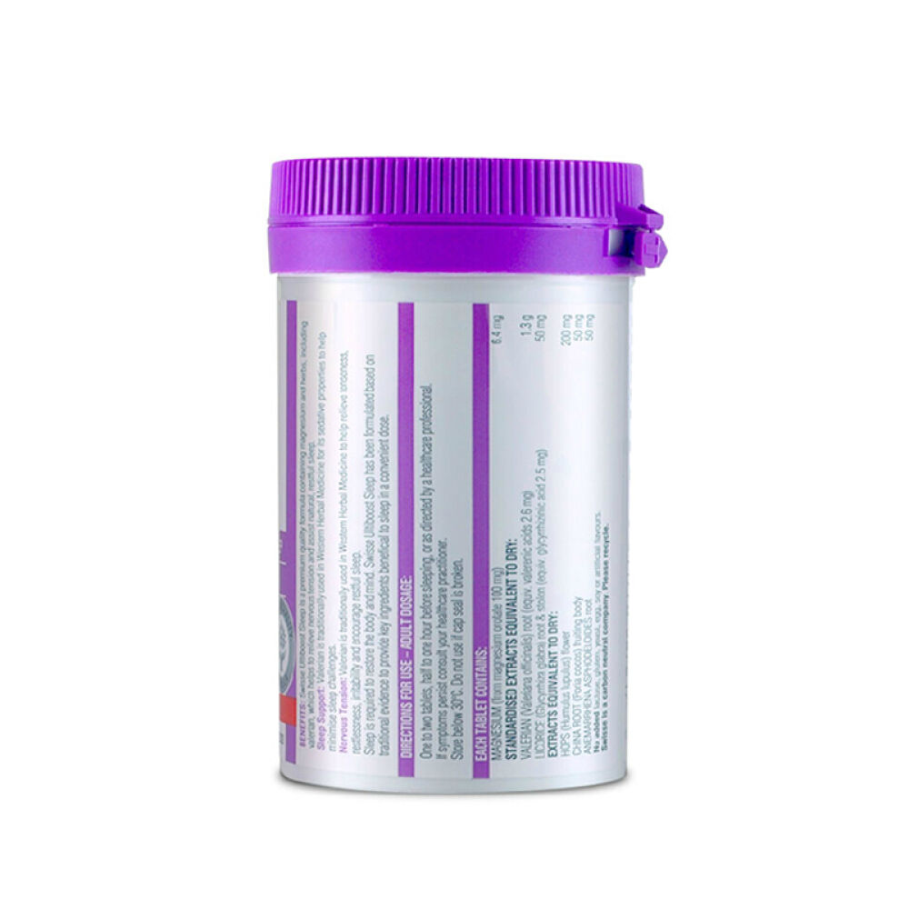 SWISSE植物精华舒缓压力改善睡眠睡眠片