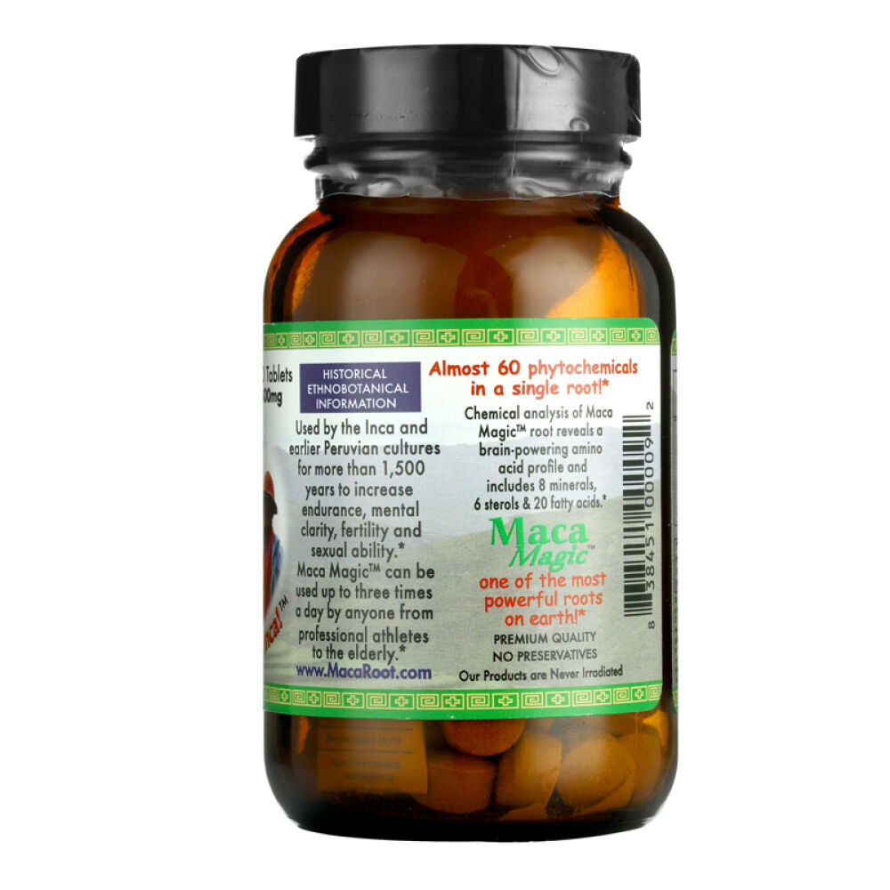 玛珈魔法MacaMagic玛卡胶囊玛卡精片秘鲁紫玛卡美国授权原装进口男性保健品100粒*1瓶胶囊
