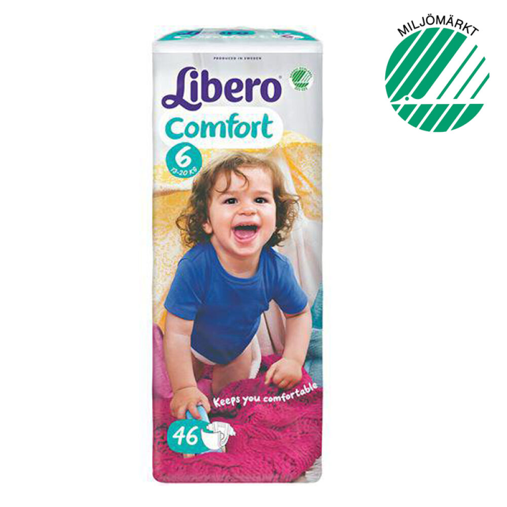 【618大促】Libero丽贝乐6号纸尿裤46片装尿不湿干爽透气适合13-20kg