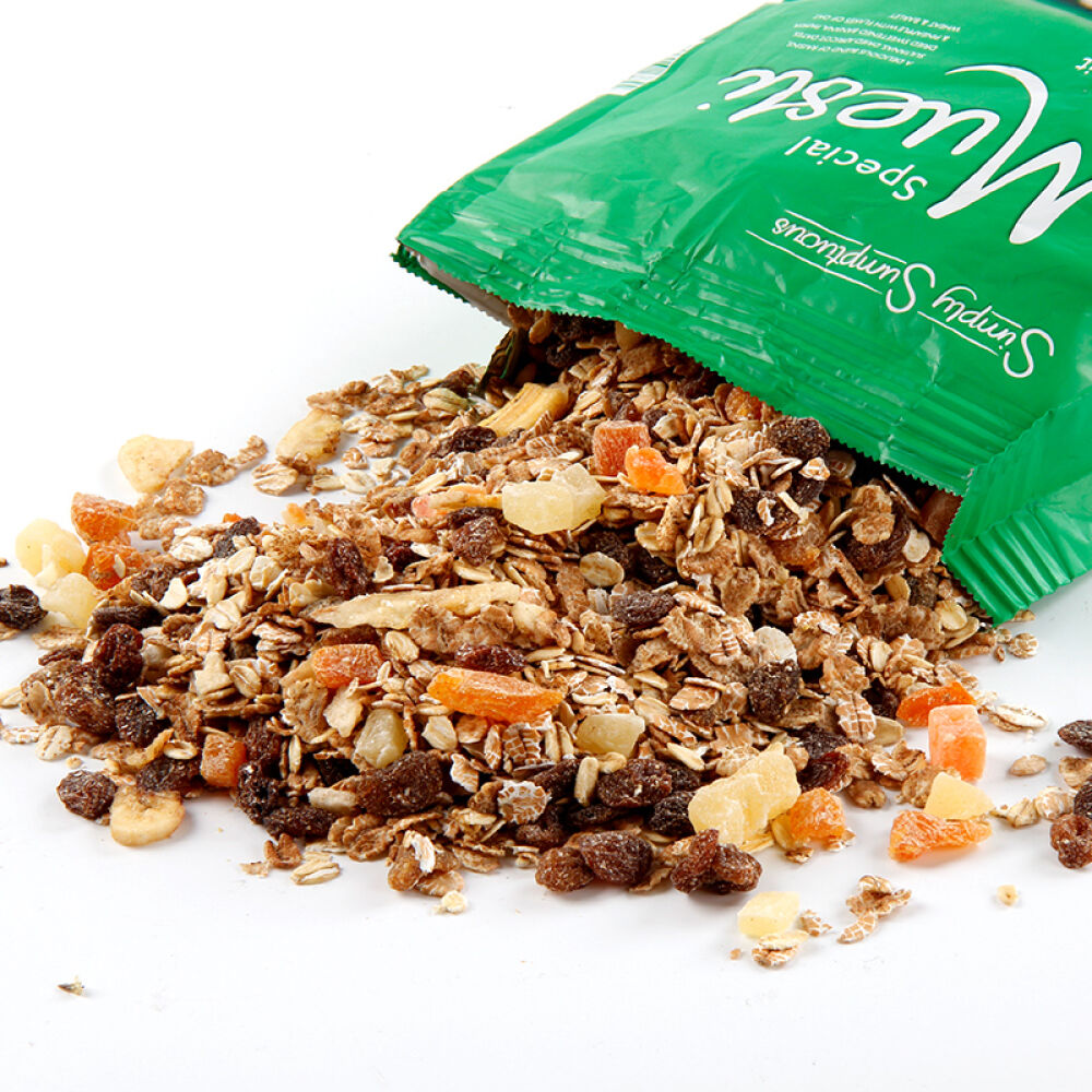 ICA水果麦片Special高端燕麦片营养早餐即食麦片德国进口45%丰富水果低糖低脂750g