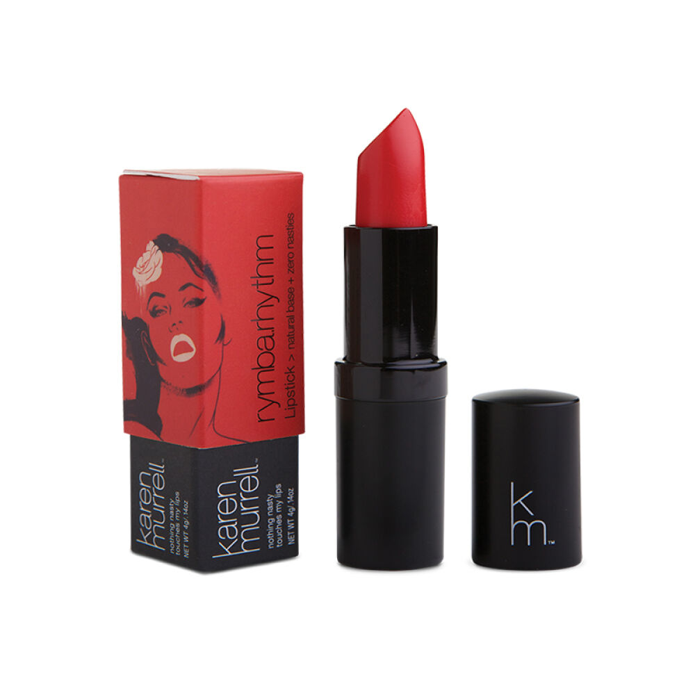 新西兰直邮karenmurrellKM口红可以吃的口红孕妇可用唇膏彩妆20色可选12号正红色