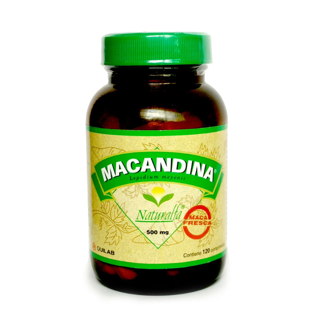 【全球购】秘鲁玛卡蛮哥MACANDINA玛卡秘鲁原装玛咖精片剂120粒1瓶装体验装