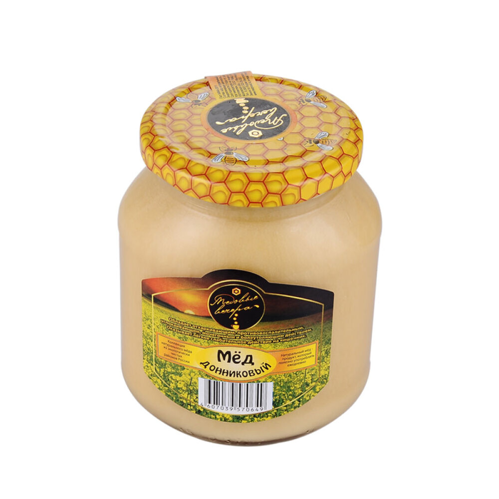 俄罗斯原装进口蜂蜜蜂蜜晚宴天然野生椴树蜜洋槐蜜百花蜜500g草木樨蜜500g玻璃瓶(0649)