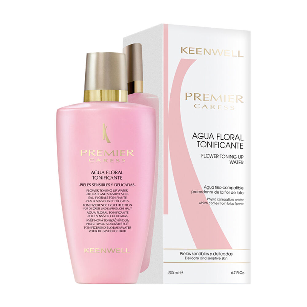 【西班牙进口】KEENWELL纯臻莲花温和舒缓精华水200ML柔嫩美肌直邮包税