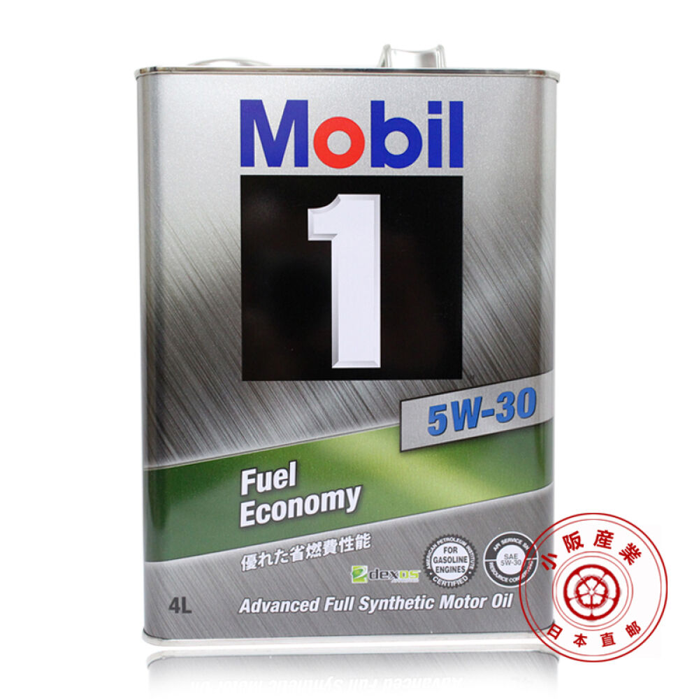 美孚(Mobil)1号全合成机油5W-30SN级4L铁桶日本直邮 美孚(Mobil)1号全合成机油5W-30SN级4L铁桶日本直邮