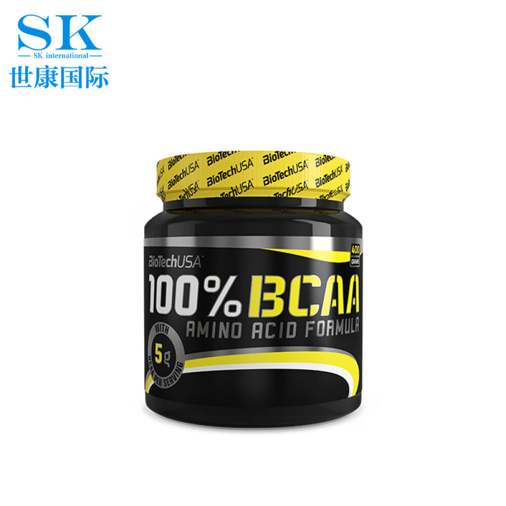 BiotechUSA支链氨基酸粉非胶囊BACC健身增肌塑型促进肌肉合成防分解欧洲进口非支链氨基酸胶囊400g粉剂