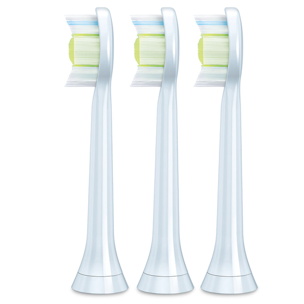 飞利浦（Philips）牙刷头电动声波牙刷头三支装官方正品HX6063/05标准型