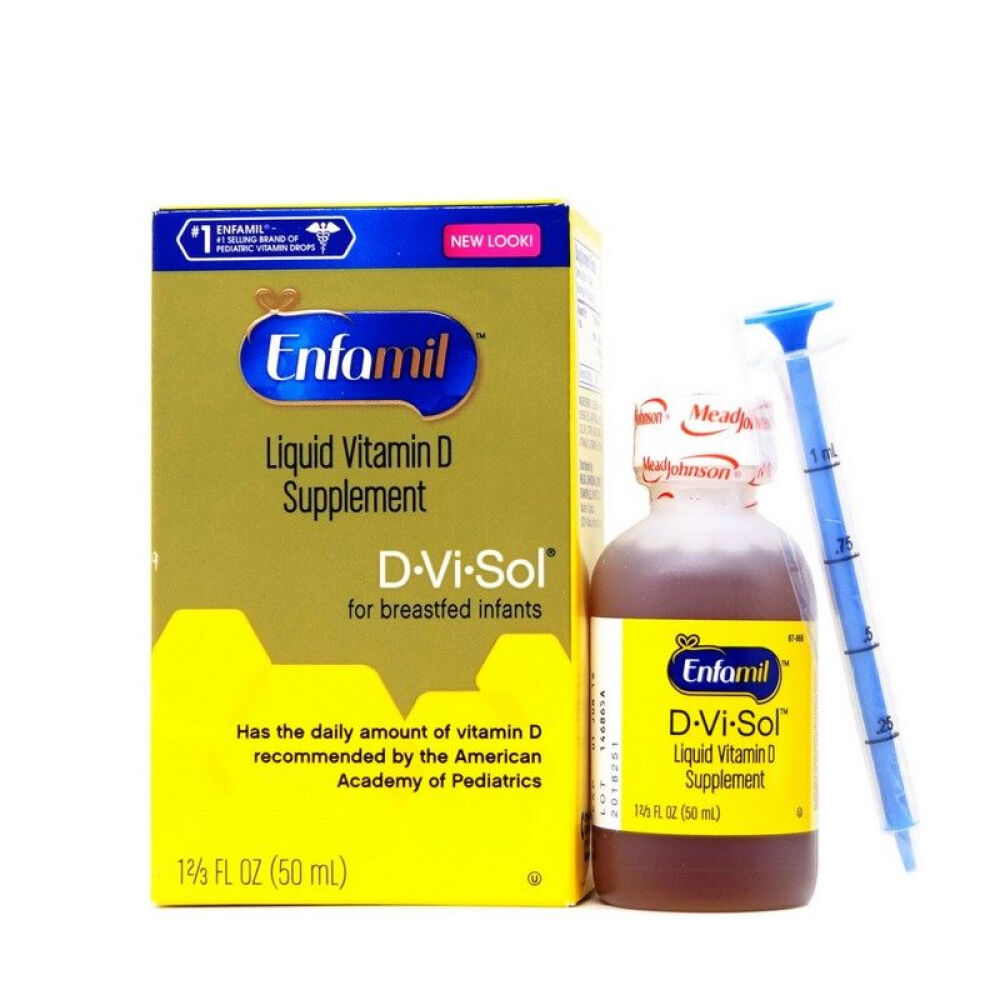 【全球购】美国进口美版美赞臣维生素D宝宝补钙儿童补钙儿童维生素搭配美赞臣奶粉更佳双瓶