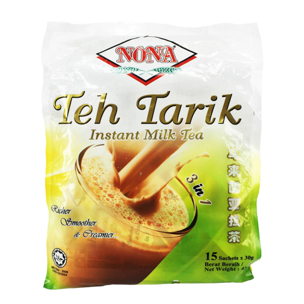 【马来西亚进口】Nona安娜3合1马来西亚拉茶（450gx3袋）