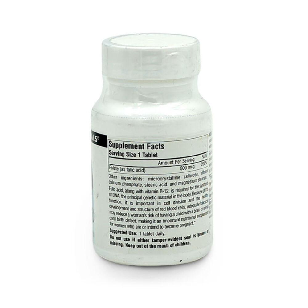 SourceNaturals叶酸营养片200片