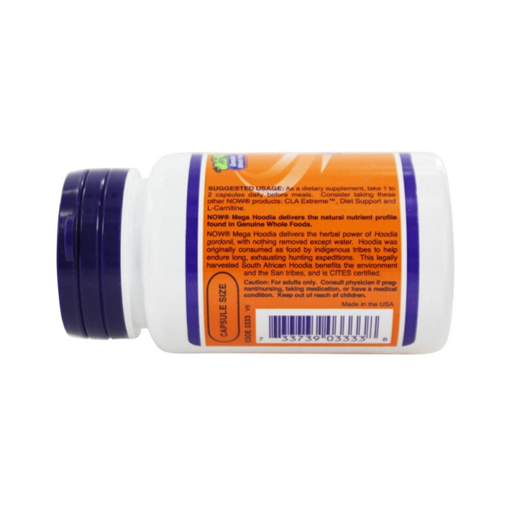 【美国正品直邮】NOWFoods诺奥膳食补充剂蝴蝶亚仙人掌素食胶囊未定义60粒