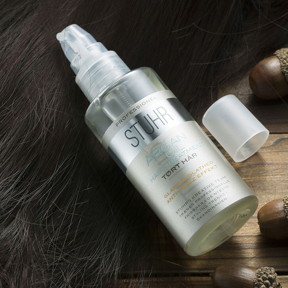 【保税区发货】STUHR修复洗发水套装烫染发质护发素精油325ml+250ml+75ml