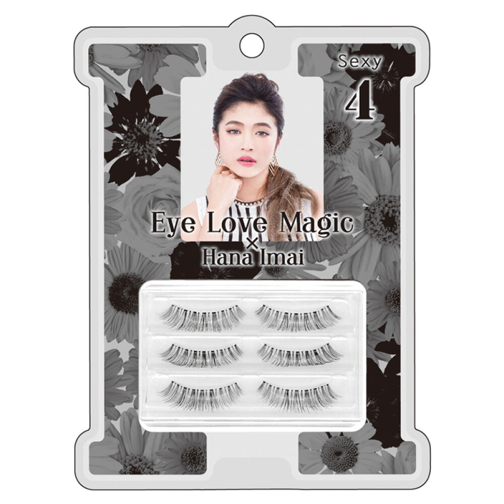 日本今井华代言自然活力性感清纯系列纯手工制作自然假睫毛04性感型