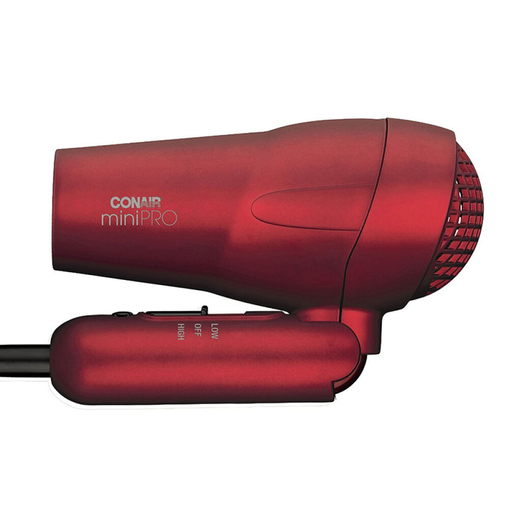 美国直邮Conair美康雅便携式全球通用电压负离子吹风机型号263SR红色1200W