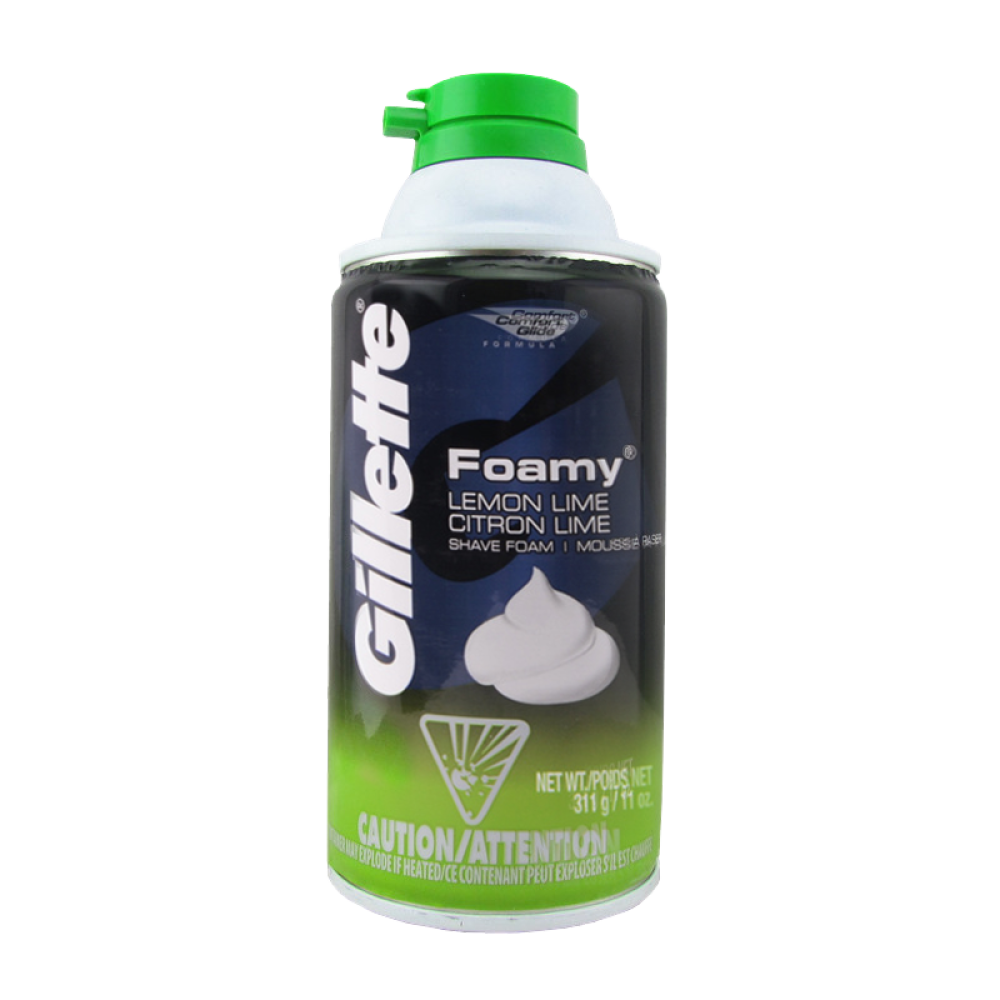 吉列剃须啫喱柠檬型剃须泡沫311g5501
