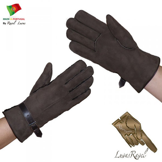 MenShearlingSheepskinGloves(HB42013)