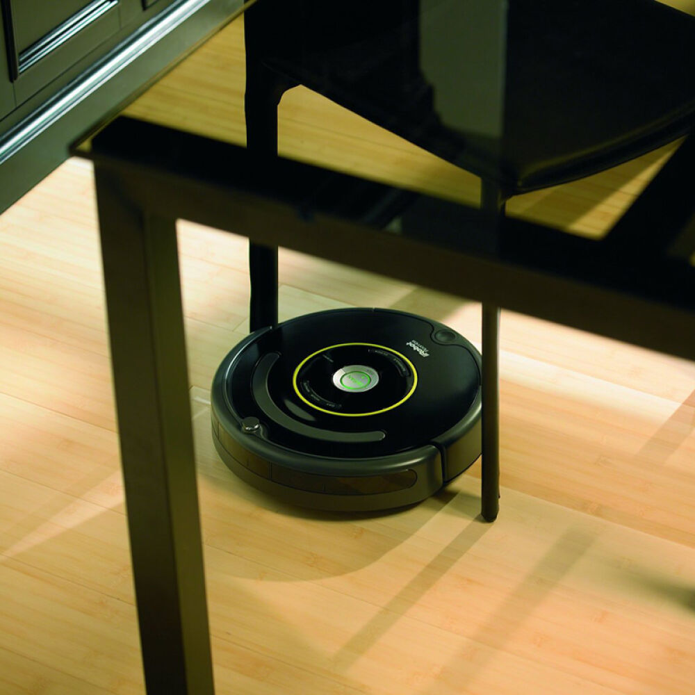 【全球购】美国iRobot艾罗伯特扫地机器人吸尘器全自动家用智能扫地机650黑色