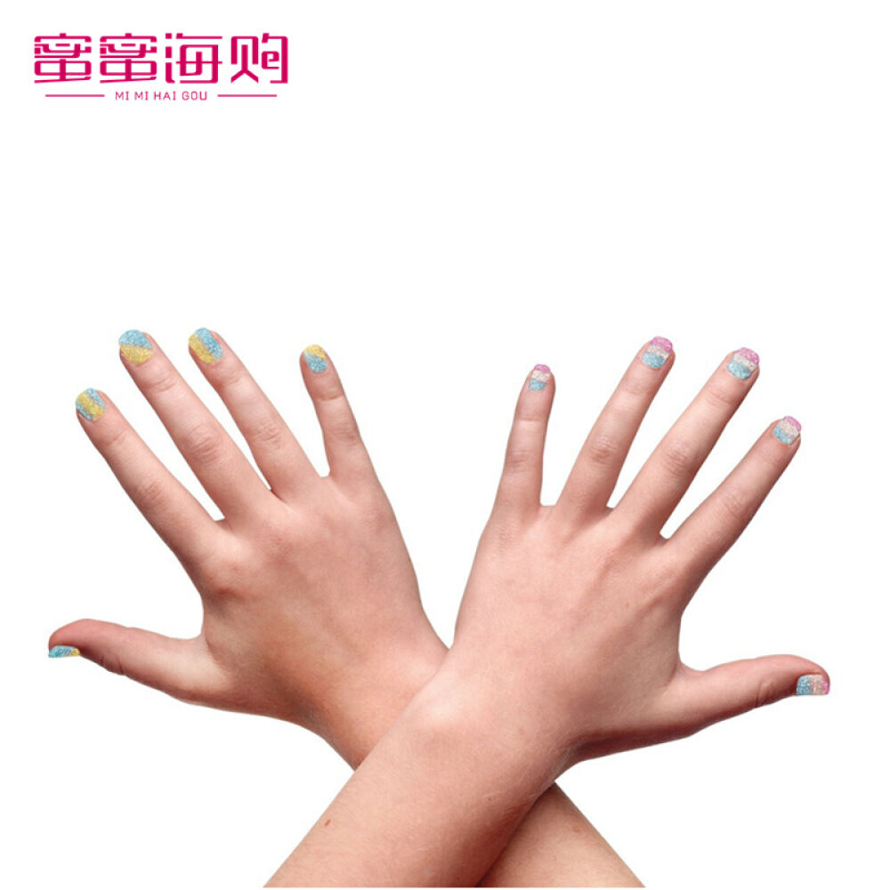 【全球购】美国原装进口儿童公主指甲油美甲套装美发套装爱美装饰派对装扮玩具美国迪士尼长发公主装扮包