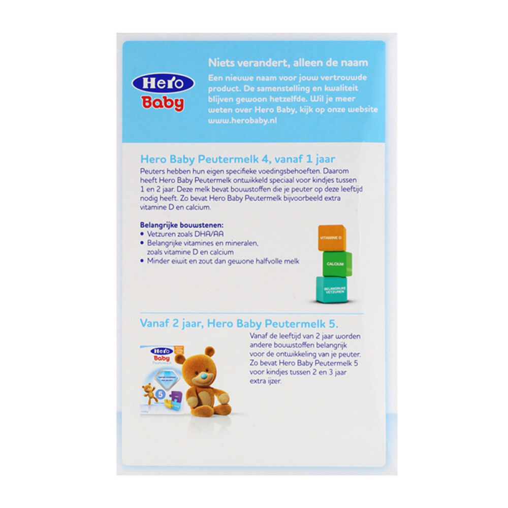 荷兰Herobaby美素婴幼儿配方奶粉4段四盒装