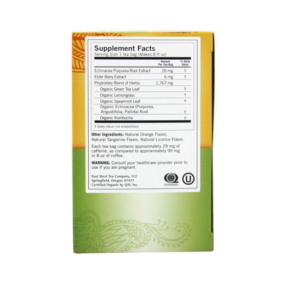 【美国正品直邮】YogiTea促进呼吸和消化系统健康不含咖啡因埃及甘草茶未定义16茶包