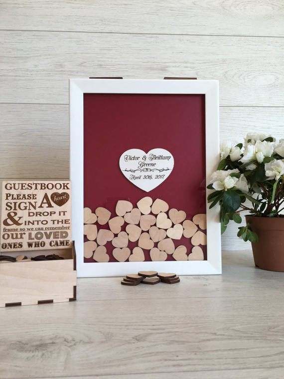 personalisedguestbookgoldweddingguestbookalbumweddingkeepsake