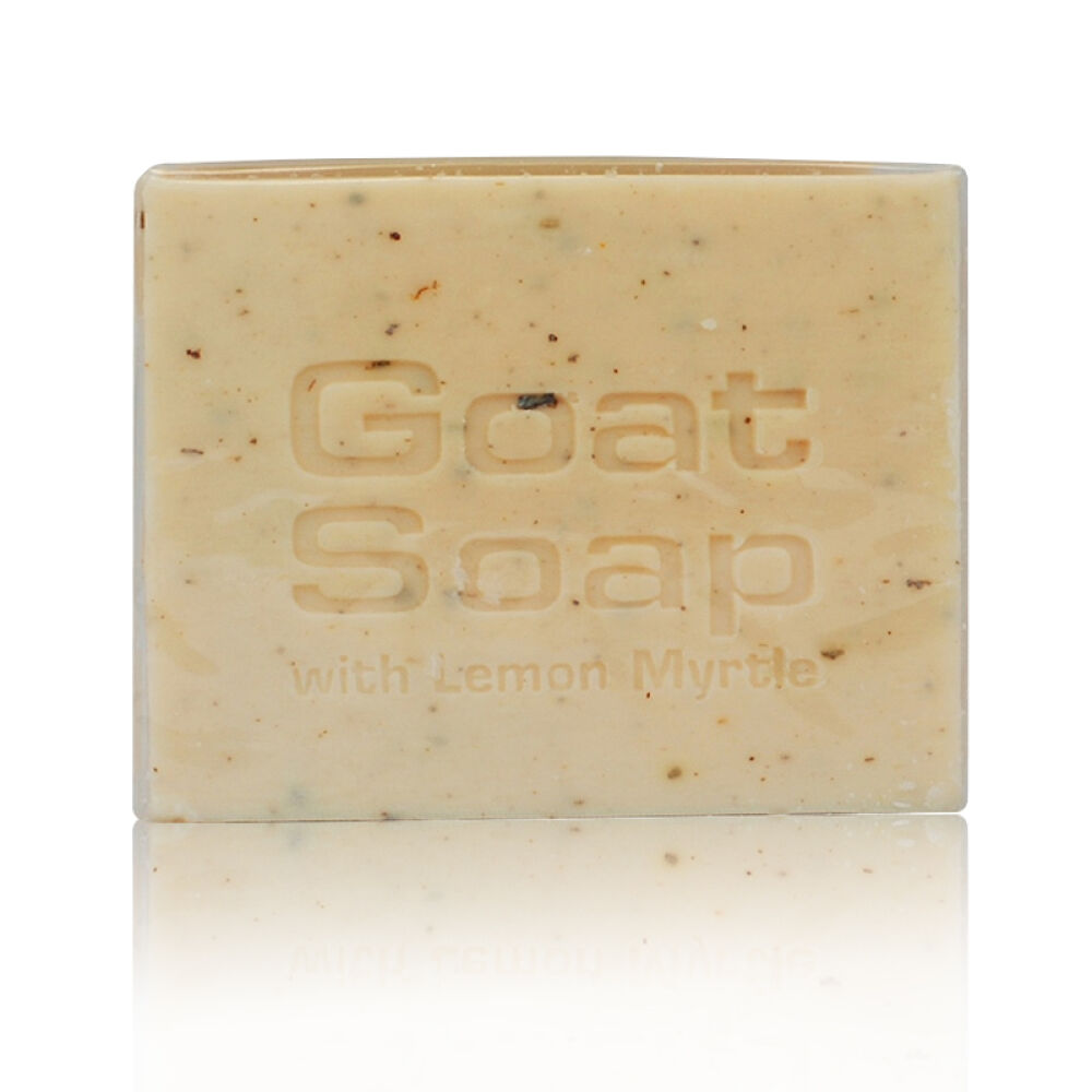 保税区包税澳洲进口GoatSoap山羊奶润肤手工香皂宝宝护肤羊奶皂柠檬味100g