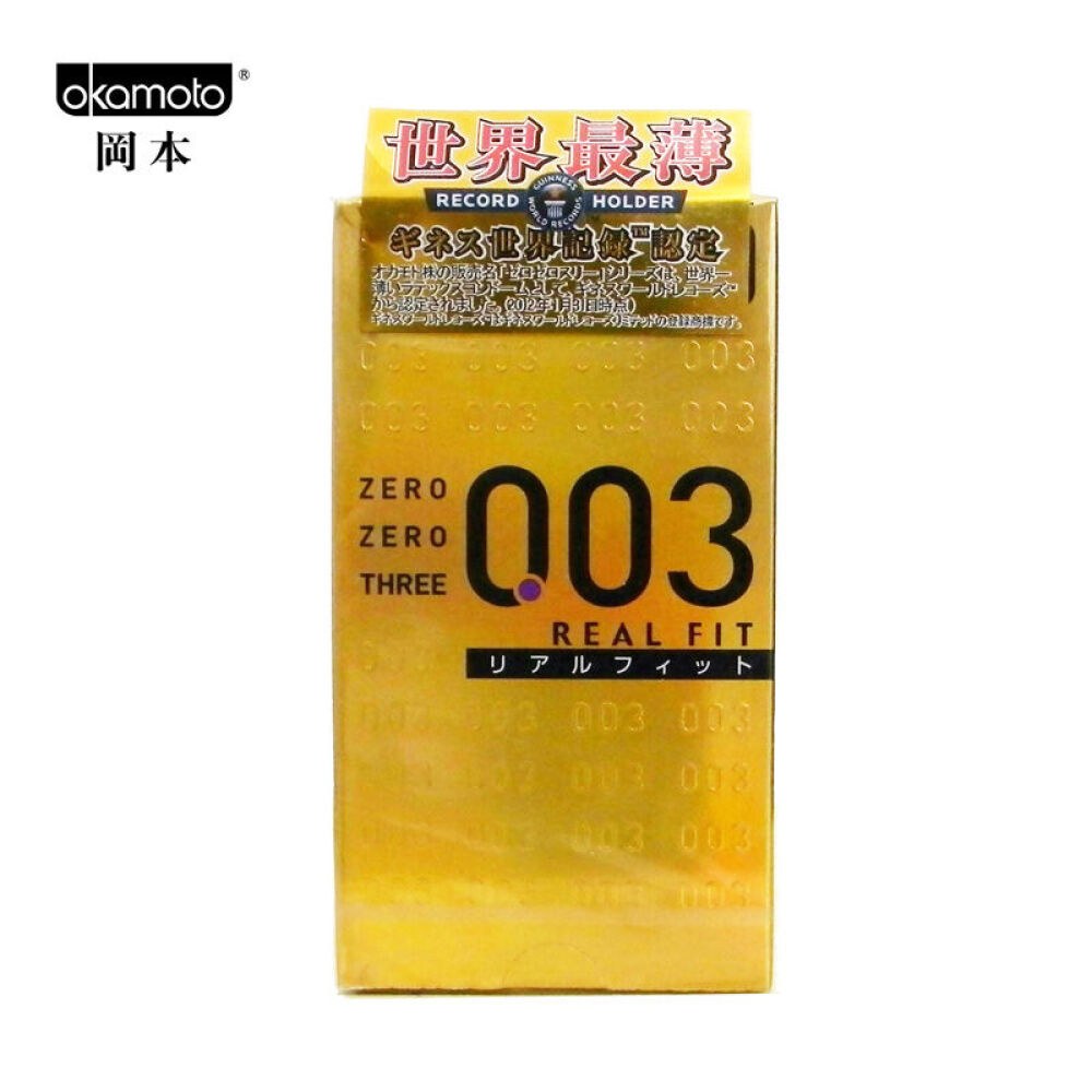 010.020.03薄冈本003黄金10个装