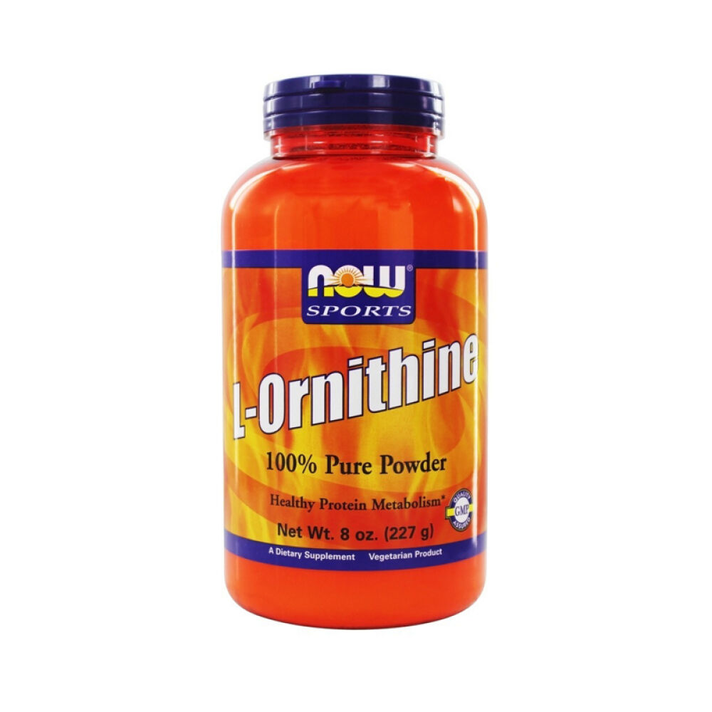【美国正品直邮】NOWFoods诺奥提高人体免疫力鸟氨酸盐素食粉248.8克未定义8盎司