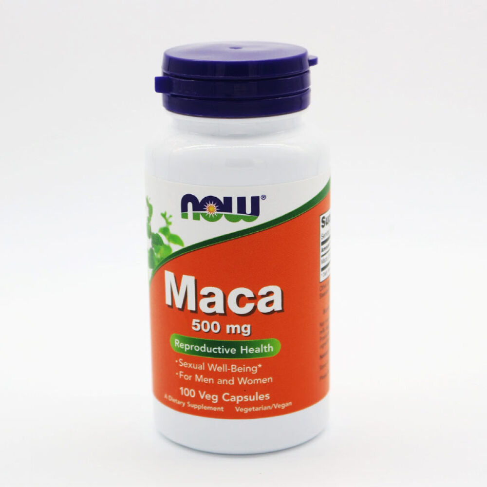 NOWFoods诺奥浓缩玛卡胶囊秘鲁原装MACA玛咖片男用100粒