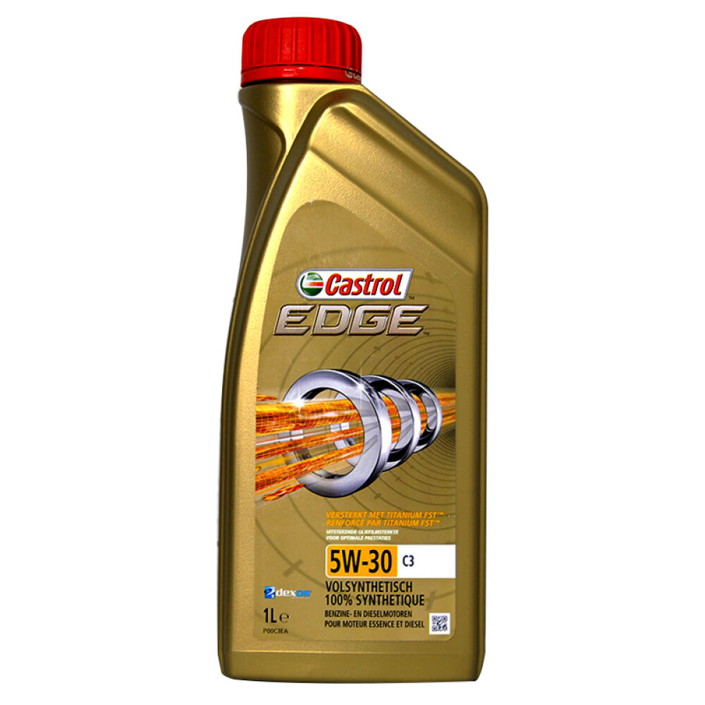 自营嘉实多(castrol)全合成机油极护edgefst5w-30c3sn1l欧盟原装进口