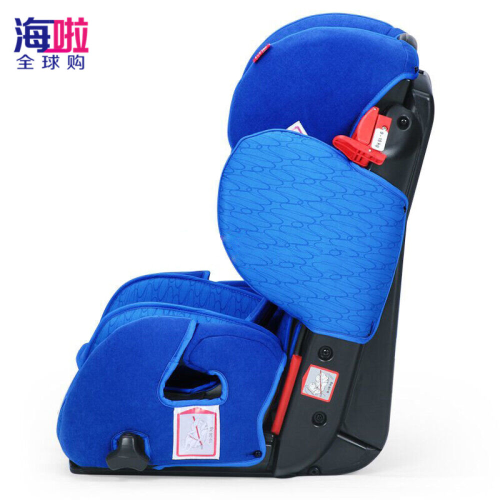 STM舒途美变形金刚儿童汽车安全座椅德国原装进口9月-12岁玫瑰紫