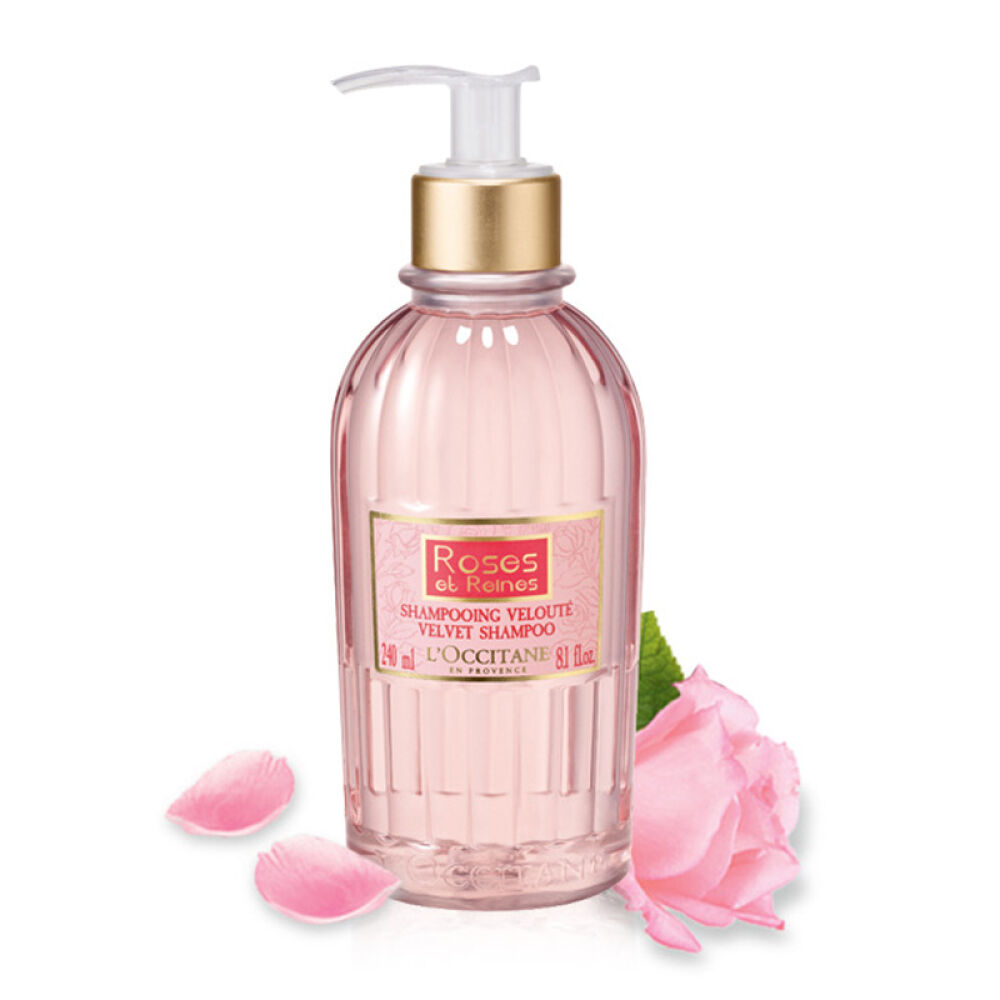 loccitane欧舒丹玫瑰皇后洗发护发洗发露护发霜两件套装240ml