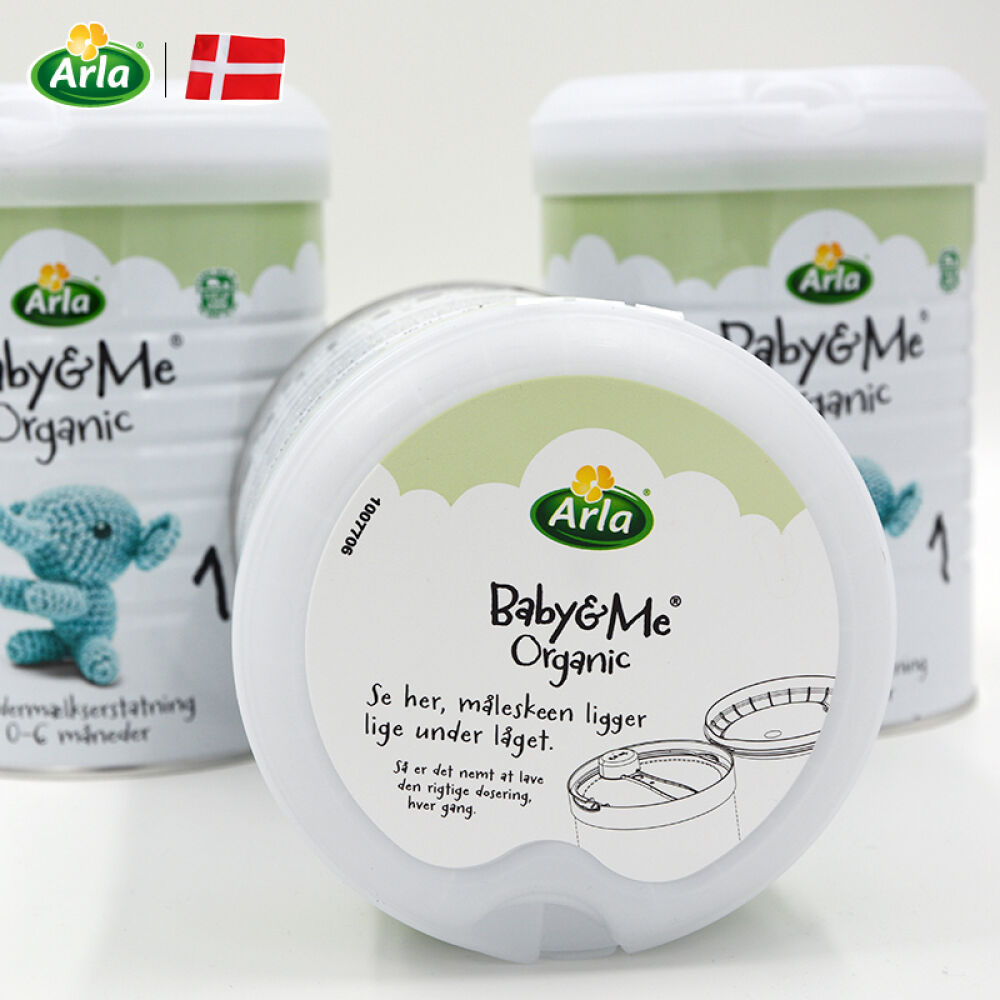 丹麦Arla阿拉奶粉宝贝与我有机婴儿奶粉800g原装进口1段1罐保税区发货