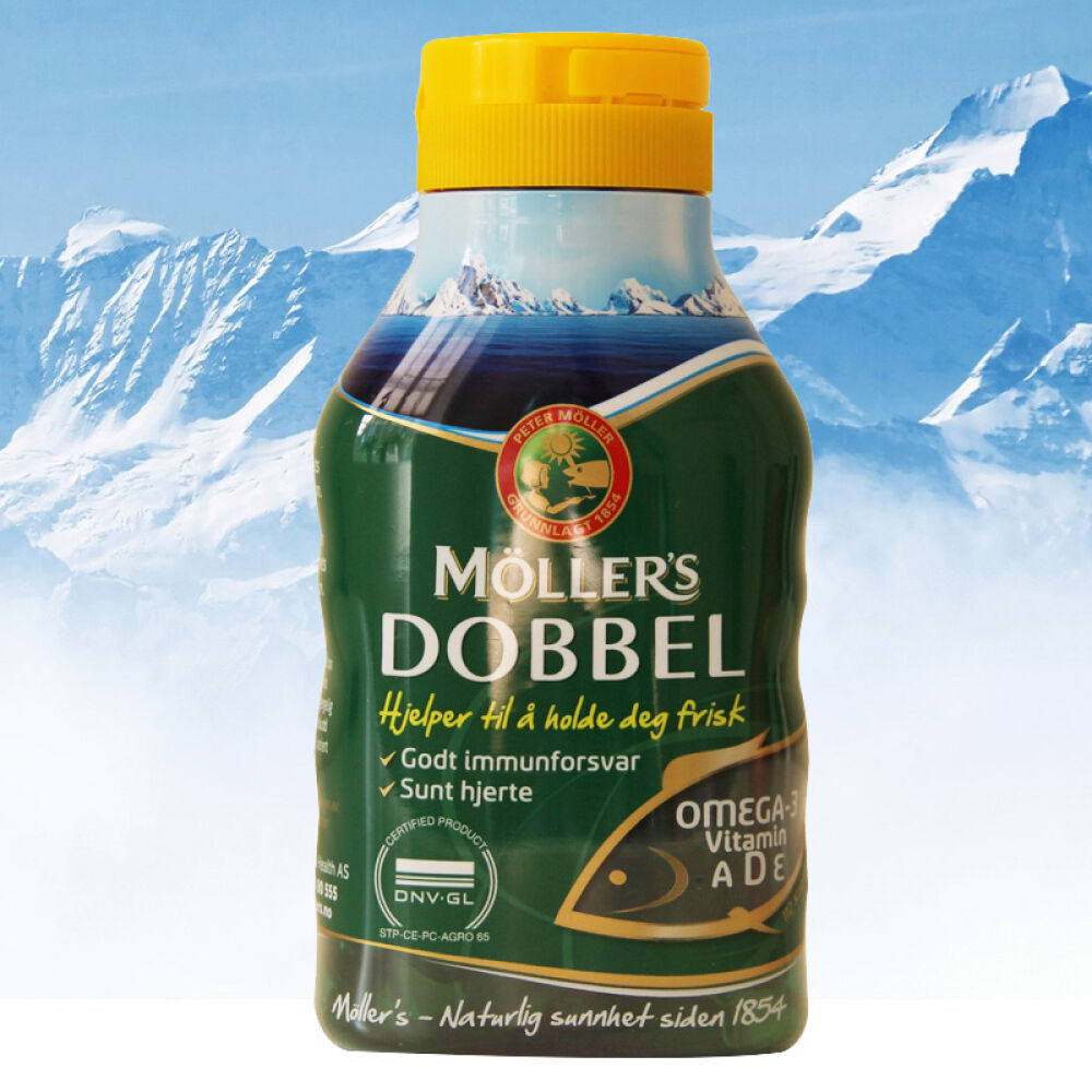 挪威Mollers正品深海鱼油胶囊调节三高软化血管降低血脂心血管健康送父母
