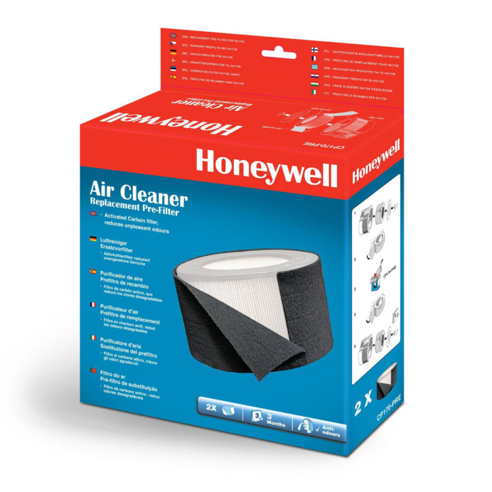 霍尼韦尔Honeywell空气净化器HA170E活性炭滤芯CP170-pre2片装