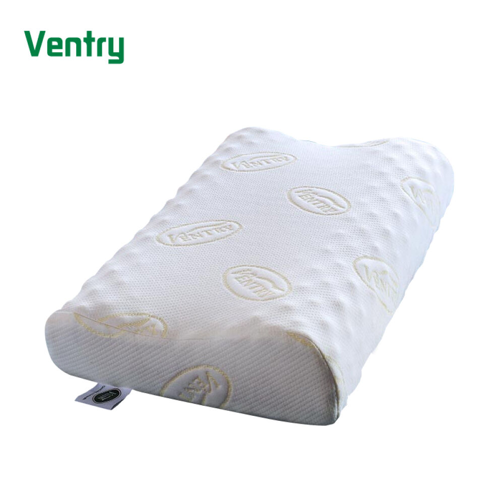 【全球购】ventry泰国进口乳胶枕头1.5kg高低颈椎枕记忆枕橡胶护颈枕助睡眠枕