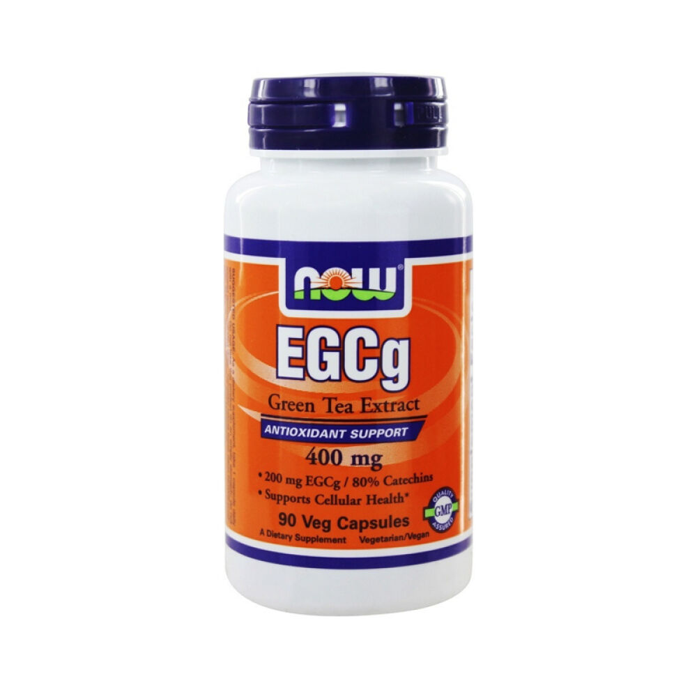 【美国正品直邮】NOWFoods诺奥抗氧化延缓衰老绿茶精华素食胶囊未定义90粒