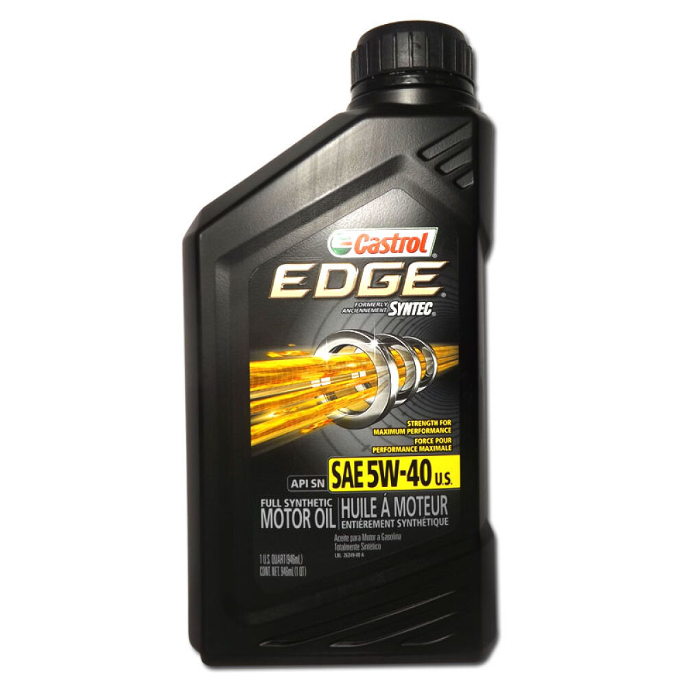 嘉实多（Castrol）极护美国进口黑嘉5W-40SN级1QT全合成机油汽车润滑